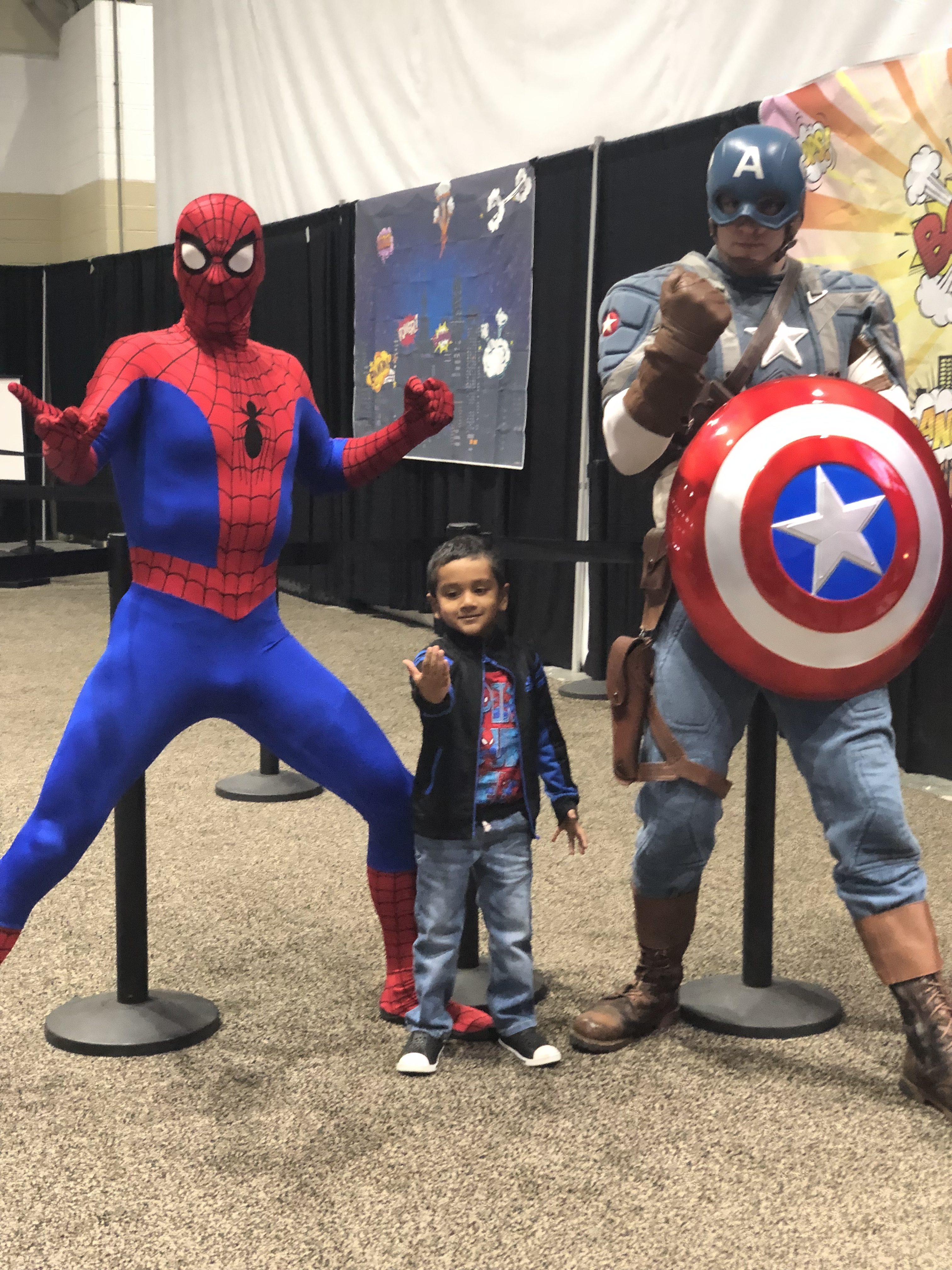 DC Superheros at the South Florida Fair 