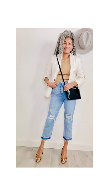 Styling a boyfriend blazer 4 ways